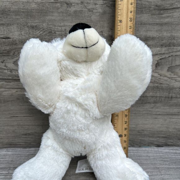 Lufthansa white 8” Teddy Bear Plush toy super soft polar bear - Picture 5 of 8